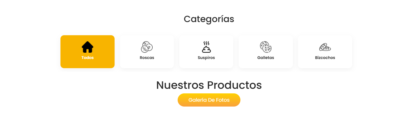 Paso 2: Selección de categoría